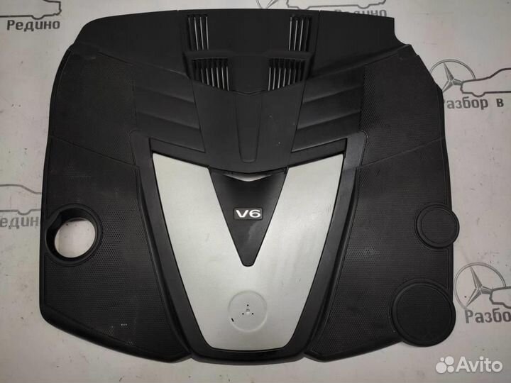 Крышка двигателя декоративная w221 S-class 642