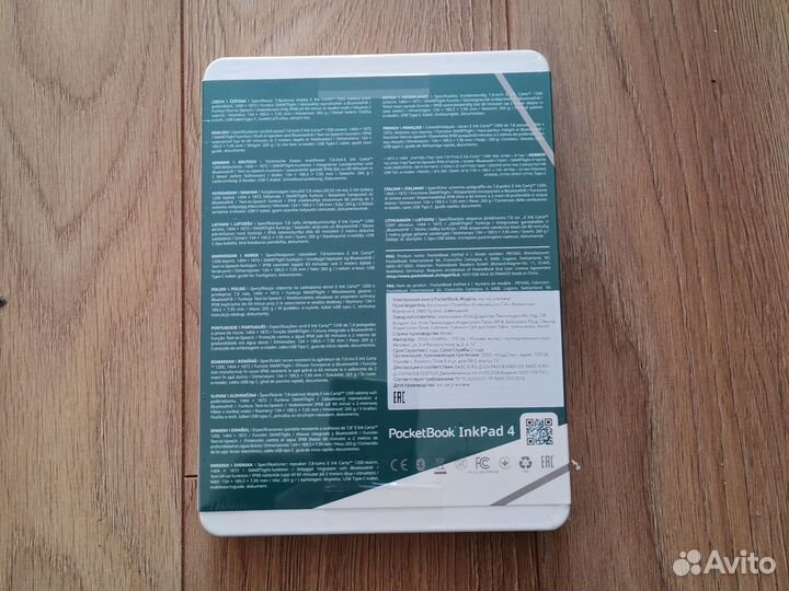 Pocketbook 743G inkpad 4 диагональ 7,8