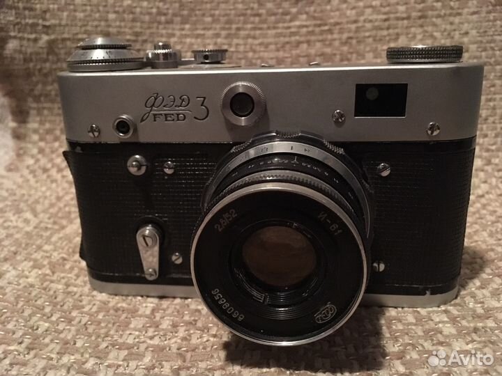 Фотоаппарат фэд 3 рабочий винтаж дальномер