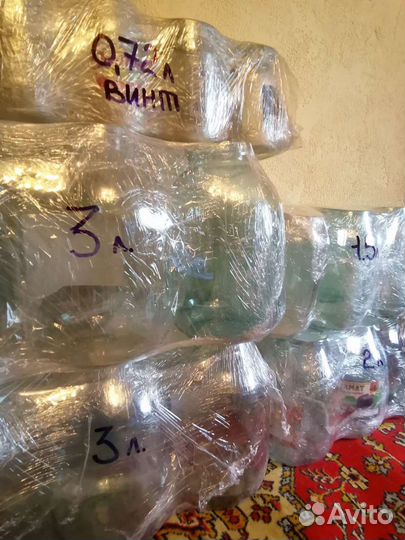 Банки стеклянные