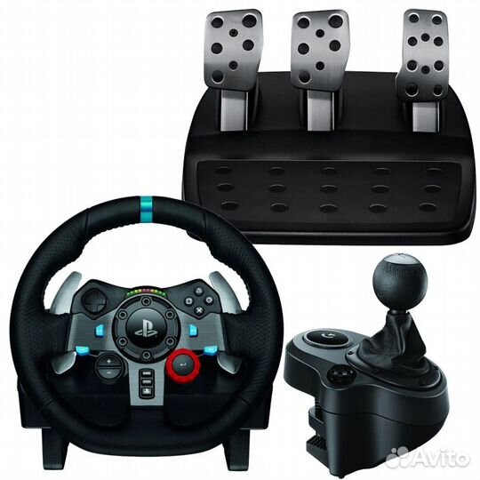 Руль logitech G29 + Shifter (кпп)