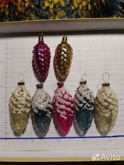 Елочные игрушки СССР