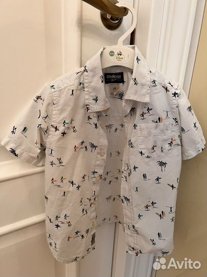 Рубашка oshkosh детская 3Т (98см)