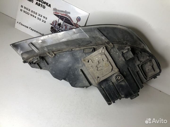 Фара передняя левая BMW X5 e70 дорест биксенон