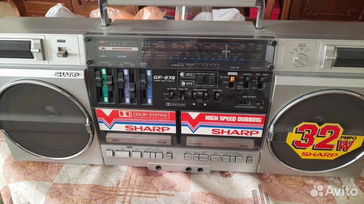 Магнитофон sharp gf 575