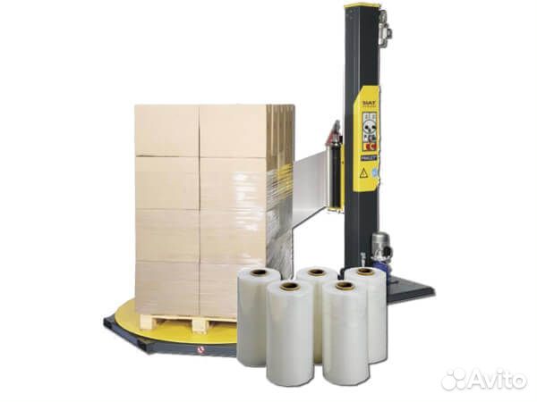 Стретч-пленка машинная 500мм, 23 мкм 16 кг.1525м