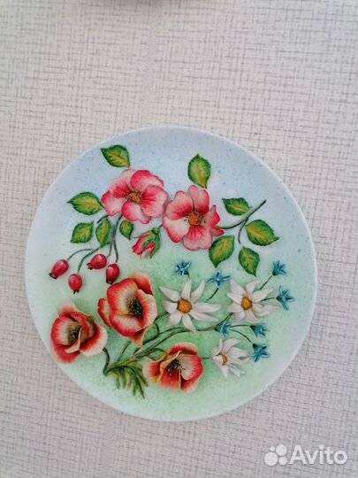 Тарелка декоративная