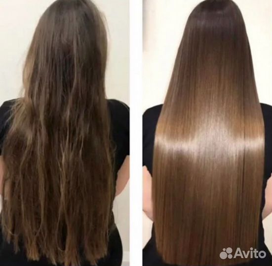 Кератиновое выпрямление