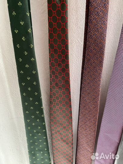 Gucci/Dunhill/Lloyd Attree&Smith.галстуки:шелк