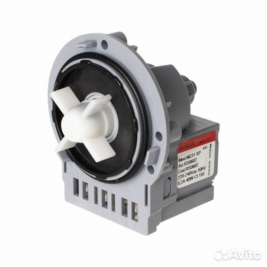 Помпа на 3 винтах, универ., выводы назад, раздельн