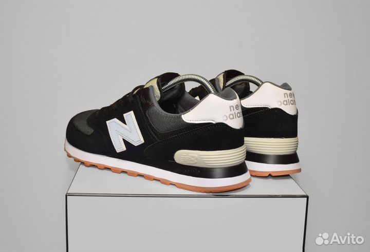 New Balance 574 Classic (42-46, Черные)