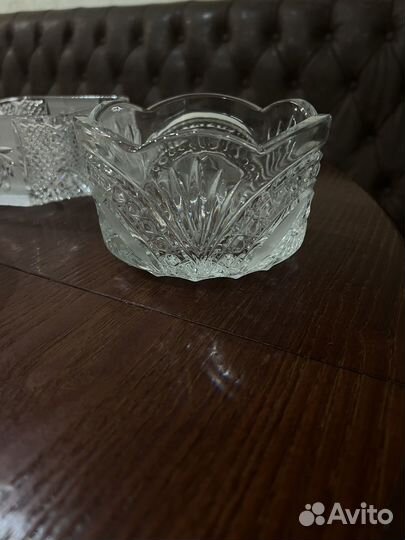 Хрустальная конфетница