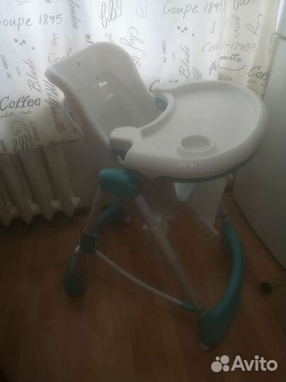 Стульчик для кормления happy baby kevin