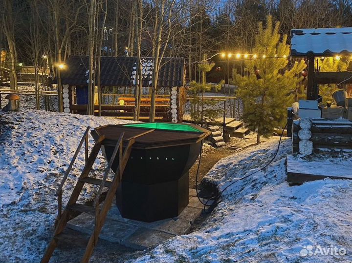 Банный чан под ключ