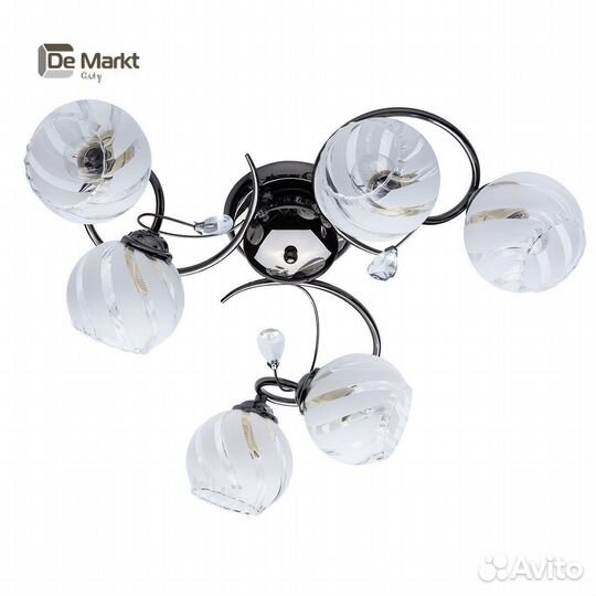 Люстра потолочная в спальню современная Германия