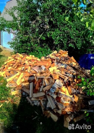 Дрова сухие в укладку любого объема