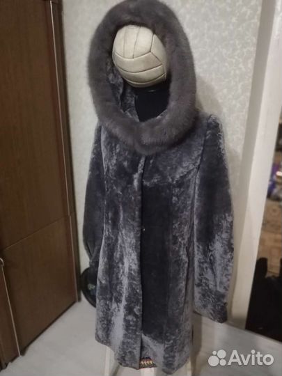 Шуба мутоновая 46