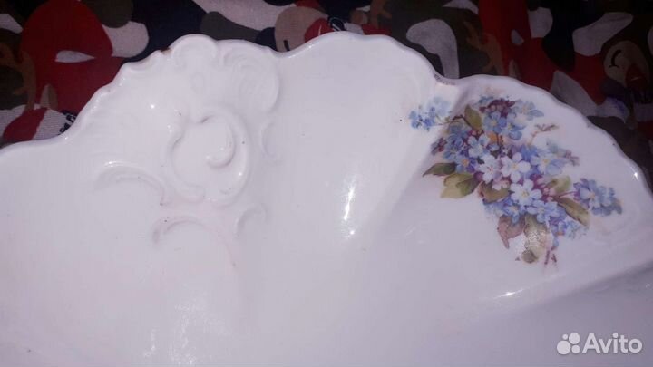 Шикарное блюдо/ваза Антиквариат Кузнецов Раритет