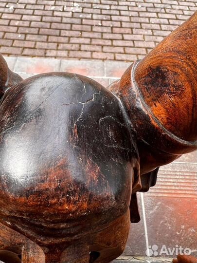 Статуэтка бога благополучия Хотэя 53 см Индия