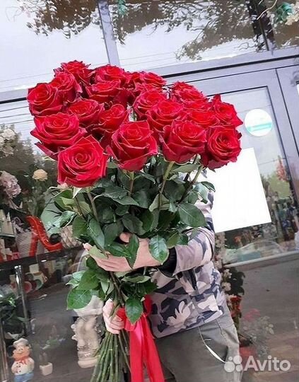 Высокие розы Гигантские розы Доставка цветов