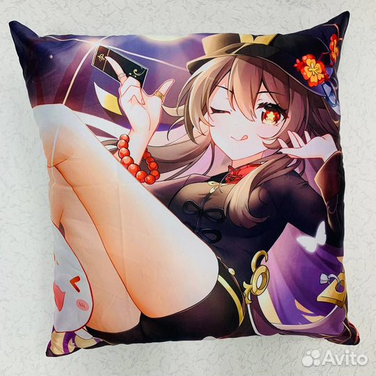Подушка декоративная Геншин импакт 40*40см