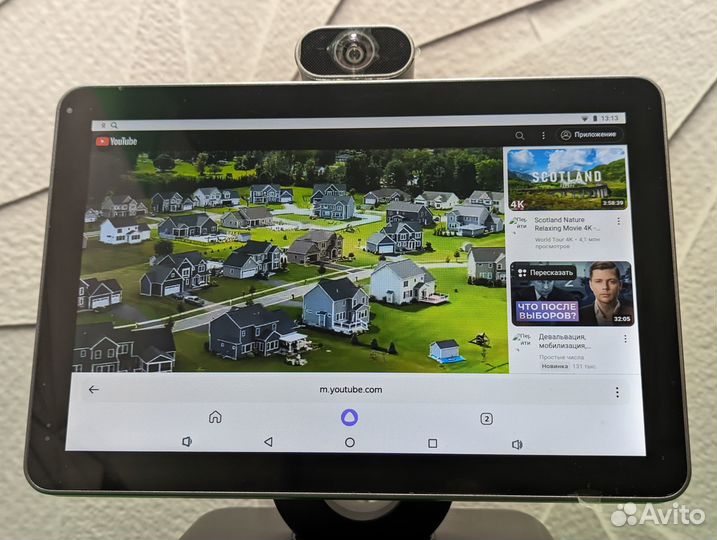 Tosse Android терминал с акустикой и микрофоном