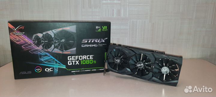 Видеокарта Asus GTX 1080 TI OC