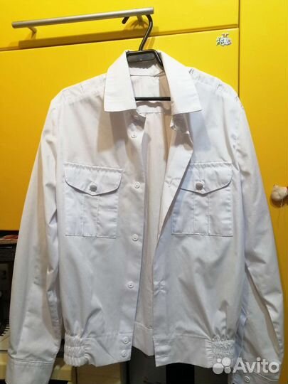 Парадная, кадетская рубашка 44 размер