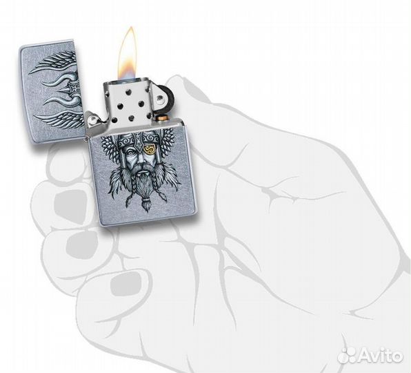 Зажигалка Zippo 29871 Viking Warrior Design
