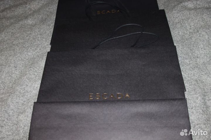 Бумаж.подароч. пакеты Escada.4 шт(за все) Оригинал