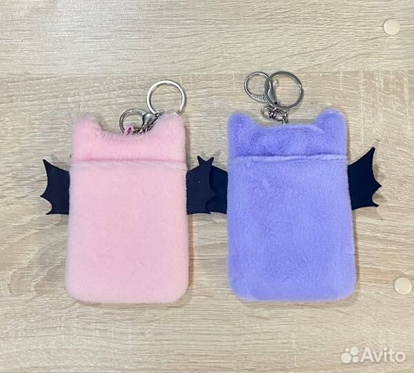 Fluffy bats cardholder Stray kids\Bts