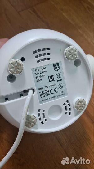 Пароварка блендер детская philips avent