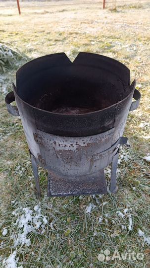 Печь под казан на 12 литров