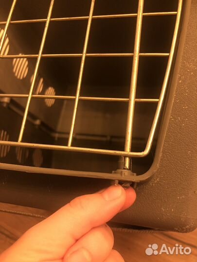 Переноска для животных пластиковая