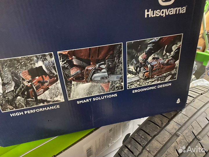 Профессиональная бензопила Husqvarna