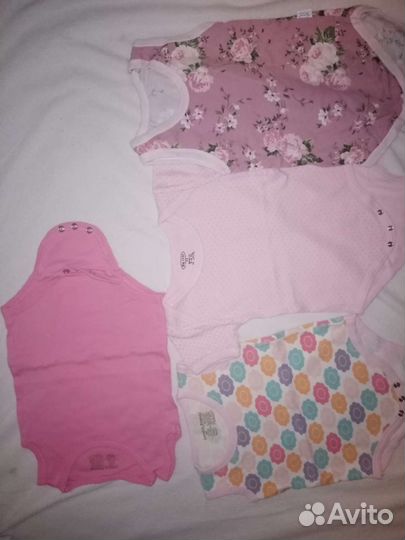 Одежда для девочки пакетом от 6-9 месяцев