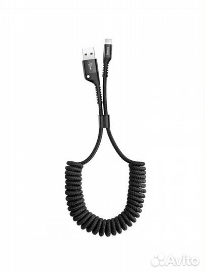 Кабель для айфона Lightning 1m fish eye