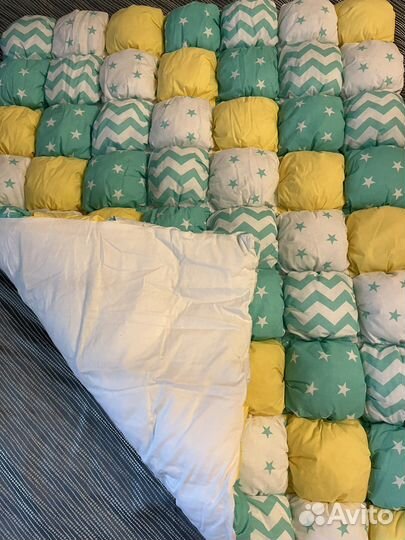 Детское одеяло бомбон (ручная работа)