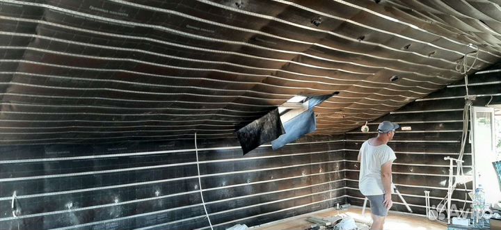 Утепление эковатой