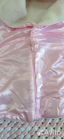 Конверт на выписку для девочки демисезонный