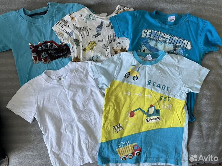 Вещи пакетом на мальчика 92 98 осень