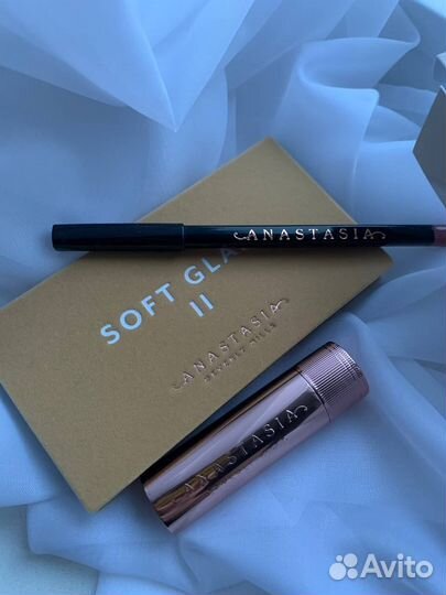 Anastasia beverly hills палетка, помада, карандаш