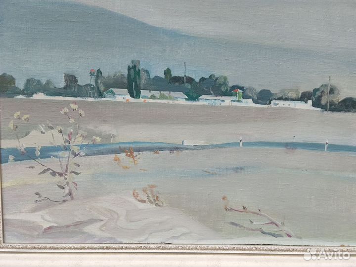 Картина маслом на холсте пейзаж