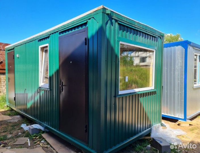 Бытовка металлическая утепленная