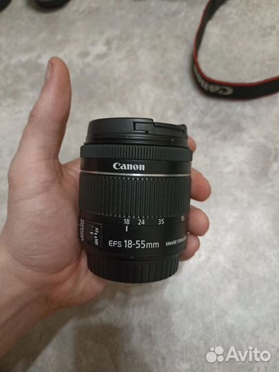 Зеркальный фотоаппарат Canon 800d kit + объективы