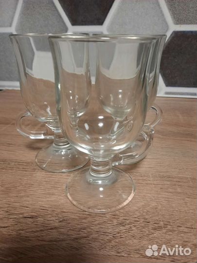 3 бокала для глинтвейна