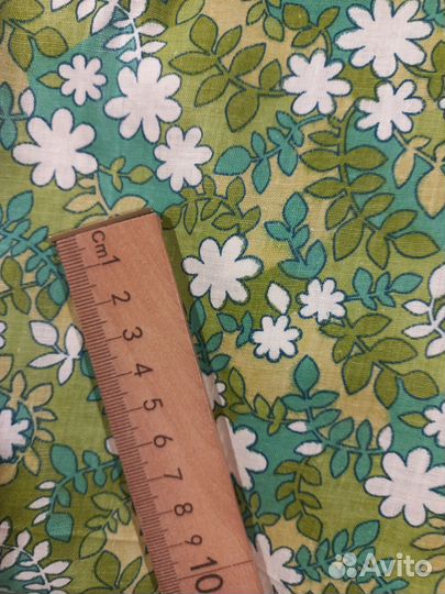 Ткань ситец СССР винтаж
