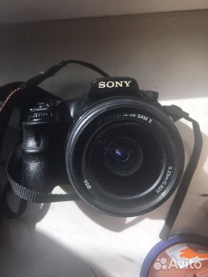 Зеркальный фотоаппарат sony 58