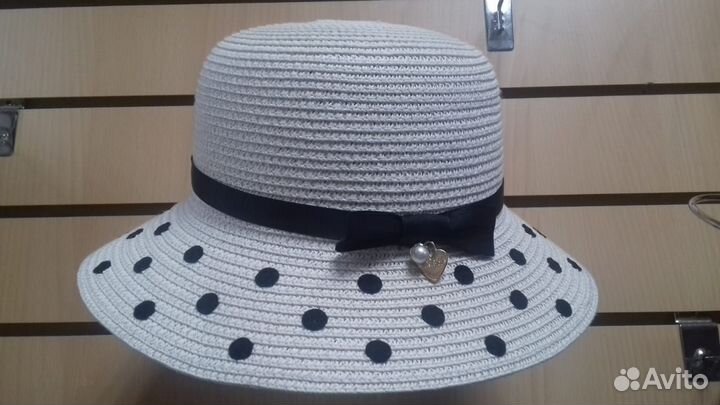 Новая модная летняя шляпа Шанель соломка
