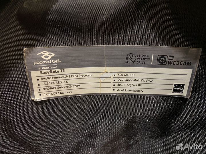 Ноутбук packard bell